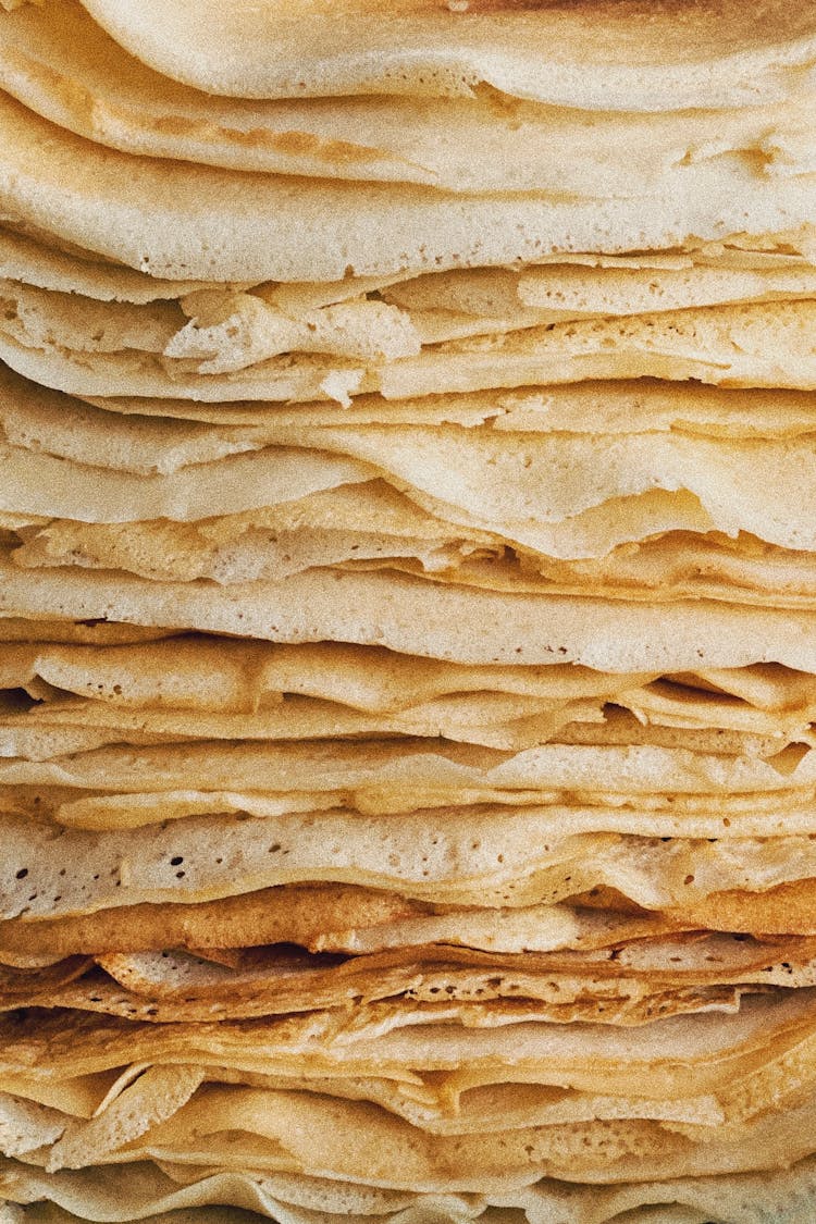 A Close Up On Pancakes 