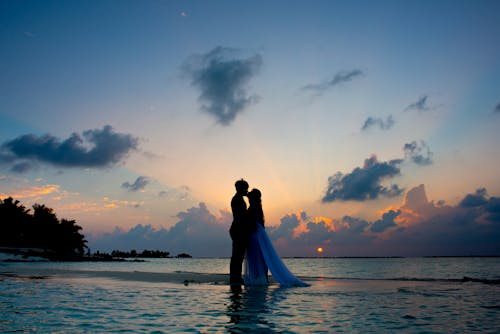 Ilmainen kuvapankkikuva tunnisteilla aamu, atolli, auringonlasku