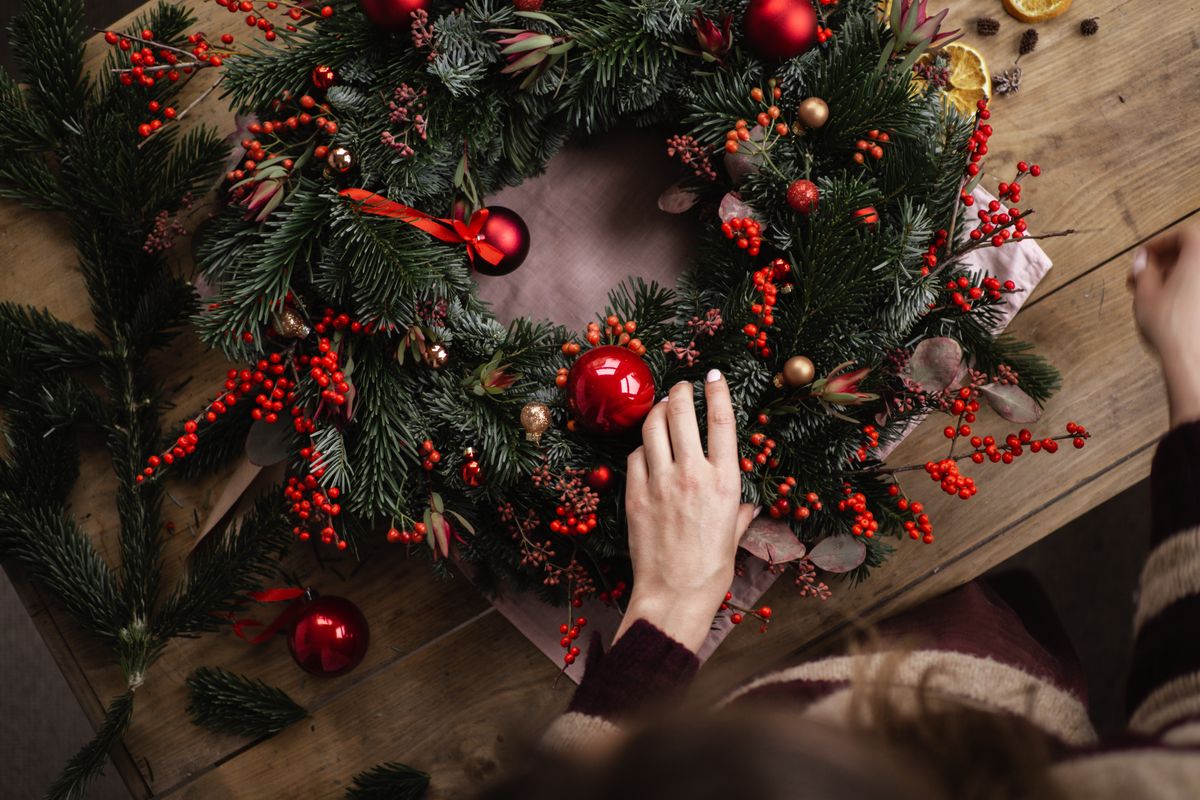 8 DIY-Winterkränze mit Anleitung — Hero-Aufnahme — DIY-Winterkränze Anleitung