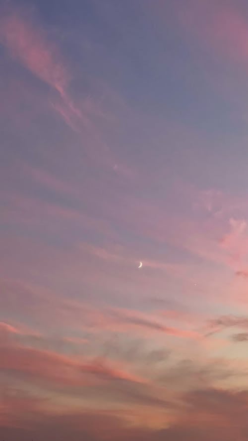 Dreamy Pastel Sunset Sky · Free Stock Photo