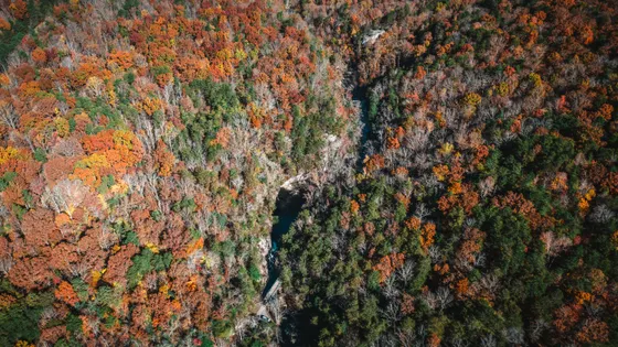 Tempesta Falls in the Tallulah Gorge