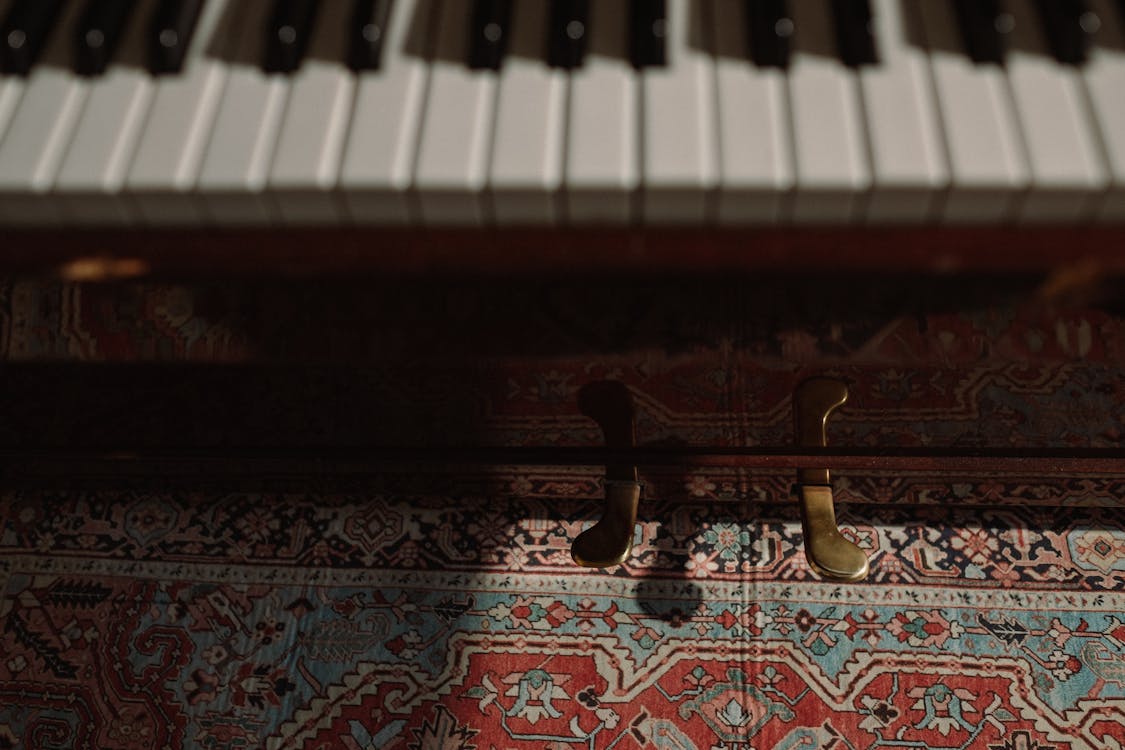 Free Close up of Piano and Pedals Stock Photo