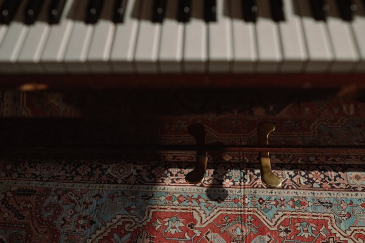 Close Up Of Piano And Pedals