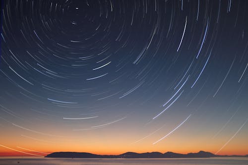 Gece Gökyüzü Fotoğrafı