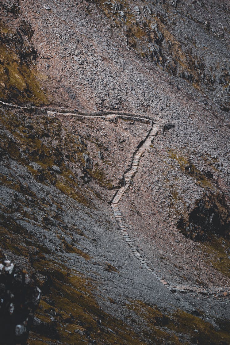 Photo Of A Mountain Trail 