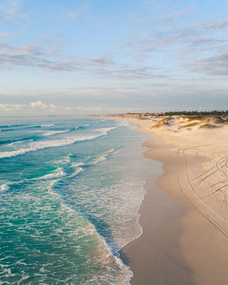 View Of Beach In Rio De Janeiro, Brazil