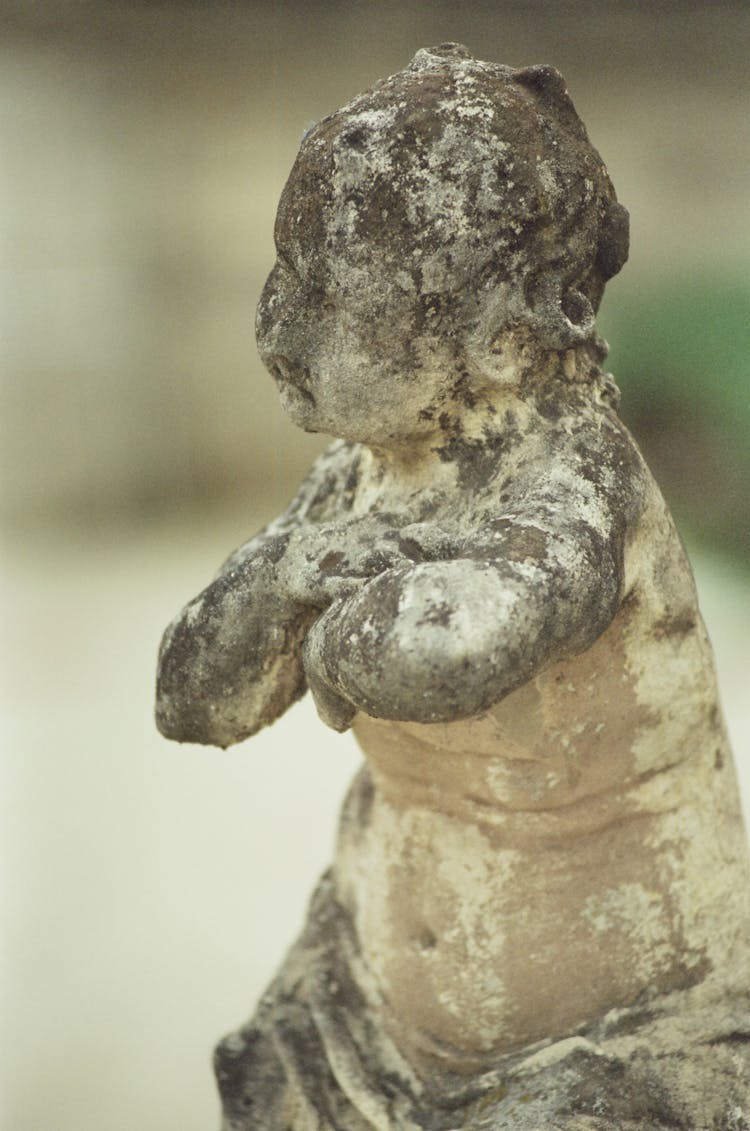 Damaged Marble Statue