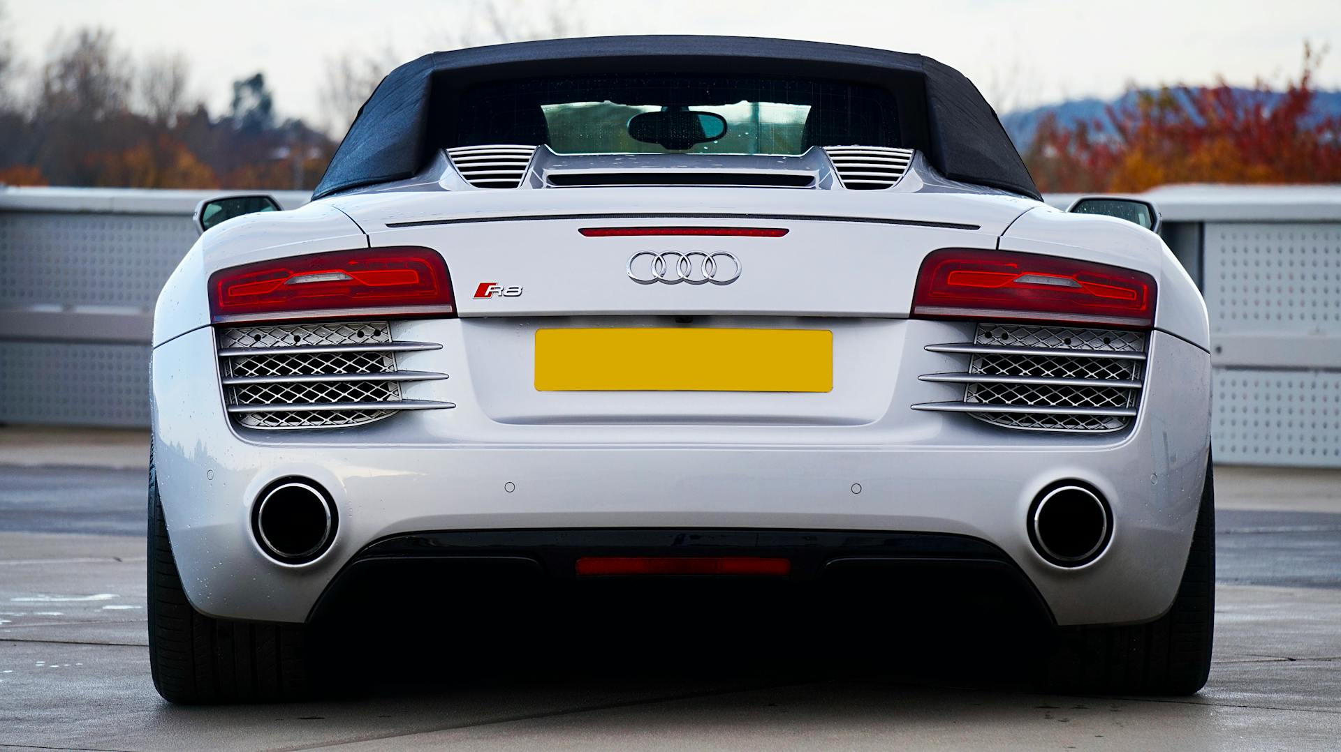 Rear End of an Audi R8