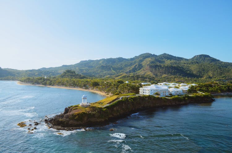 Senator Puerto Plata Spa Resort Buildings On The Coastline, Dominicana