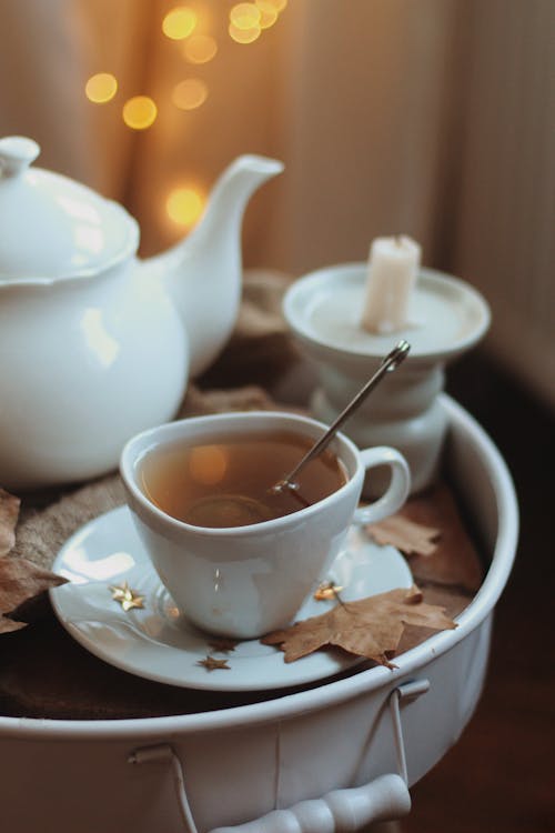 Základová fotografie zdarma na téma čaj, čajová konvice, podzim