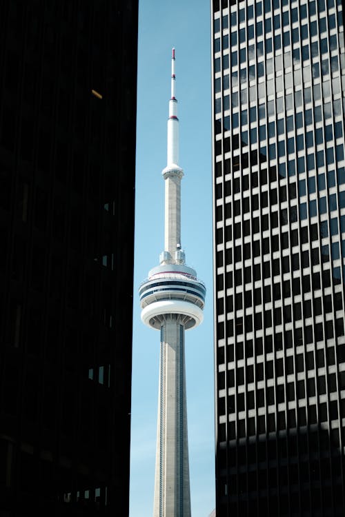 View of the CN Tower in Toronto Canada
