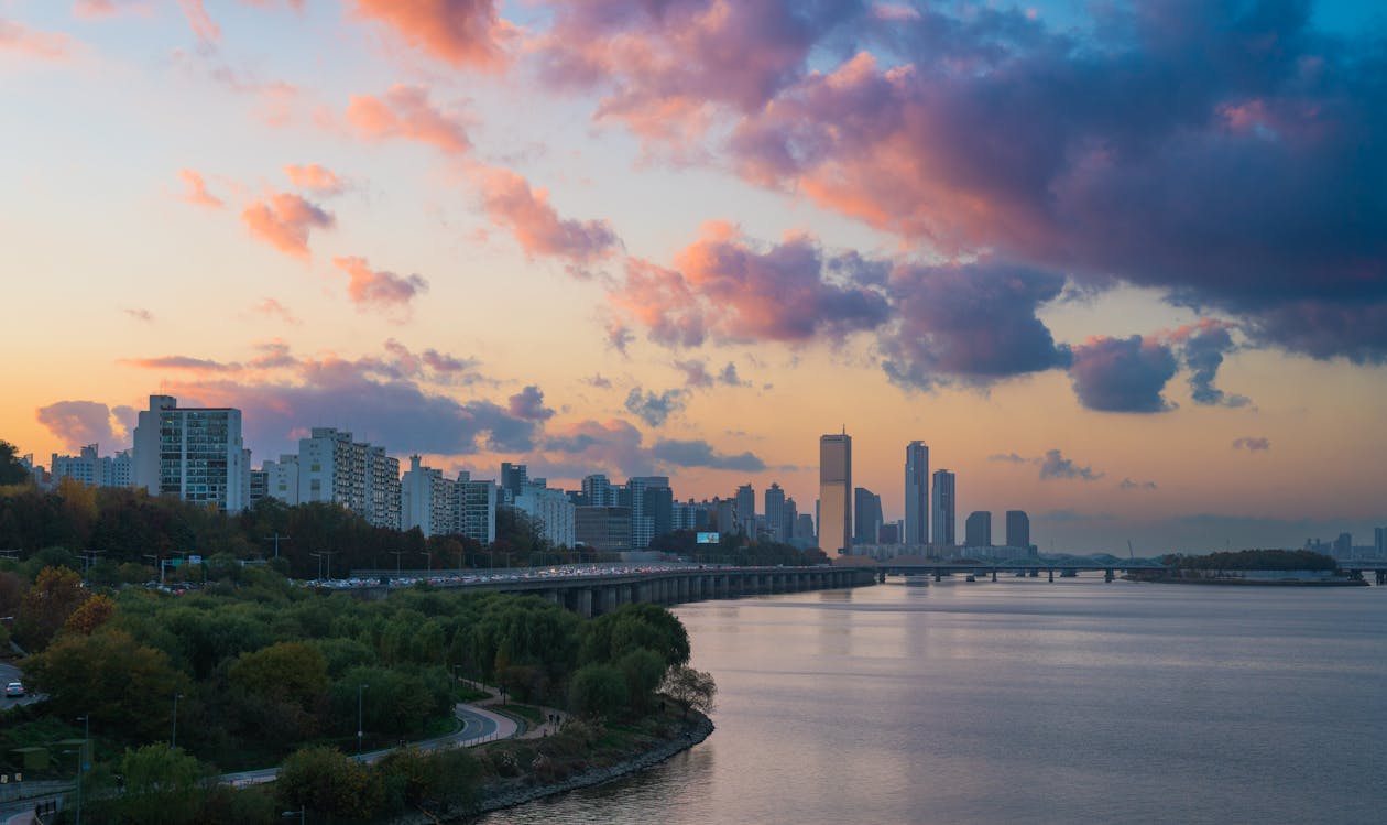 Drone Shot of the Han River