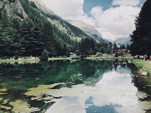 Безкоштовне стокове фото на тему «водойма, гори, зелений»