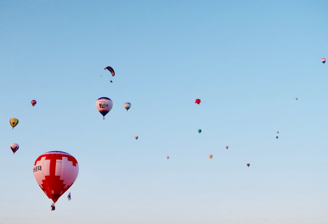 Free Hot Air Balloons Stock Photo