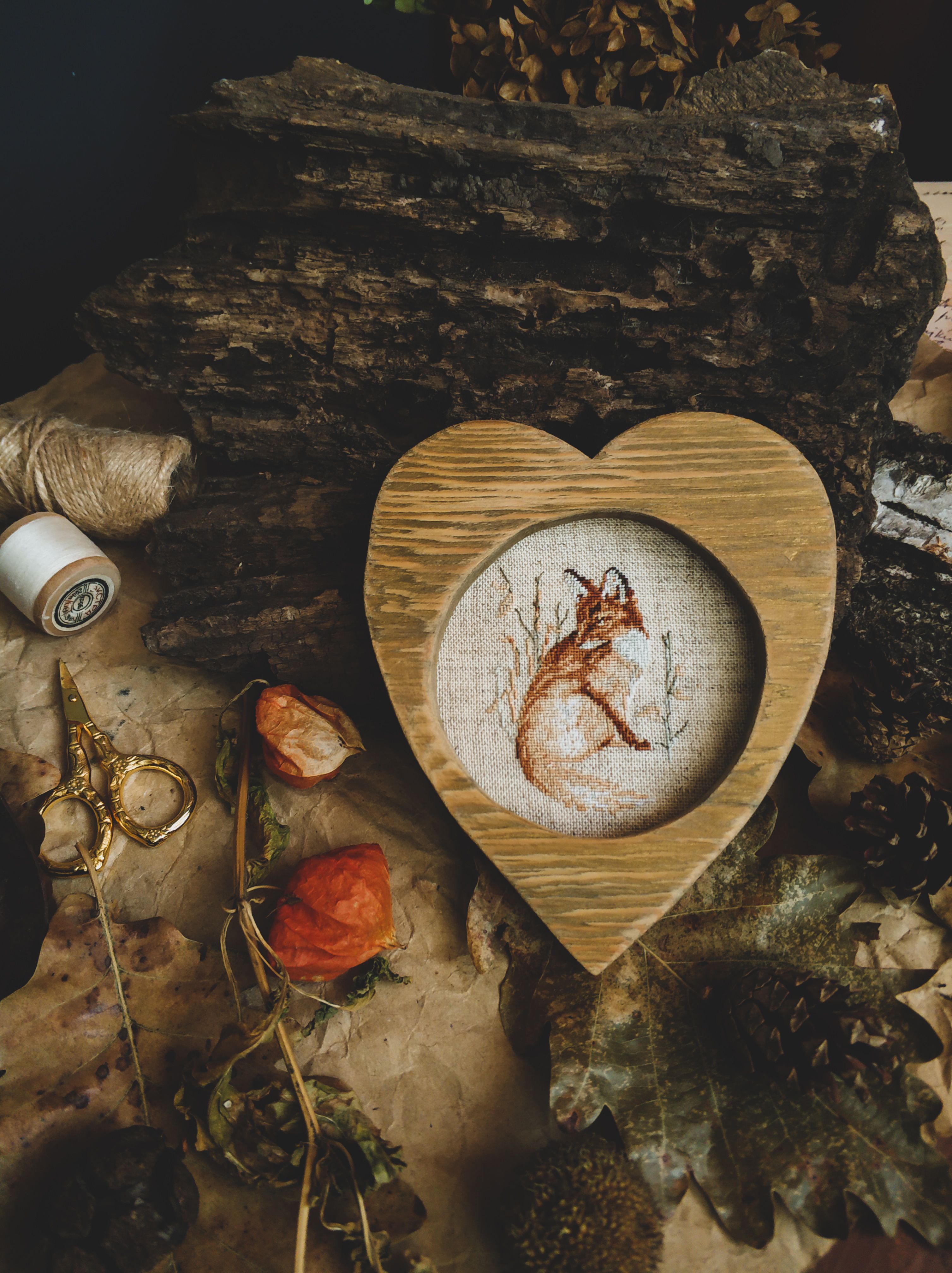 Fox Embroidered on Material · Free Stock Photo
