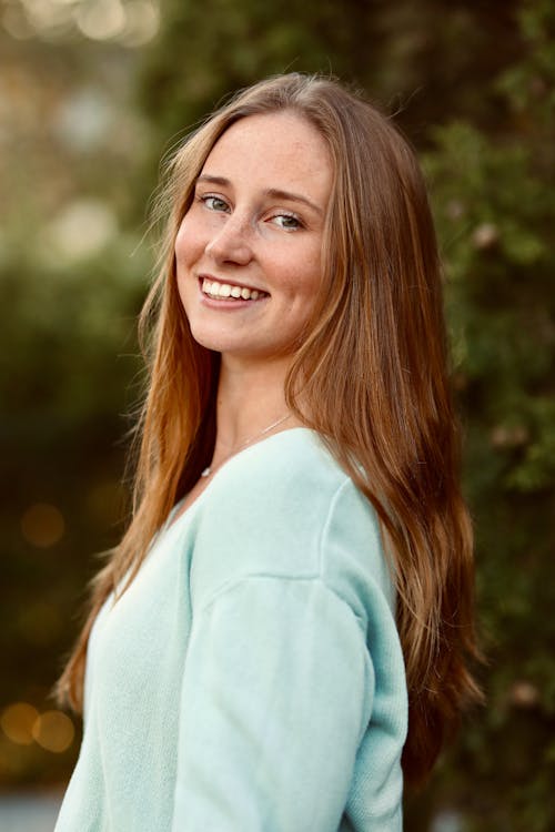 Portrait of a Woman Smiling 