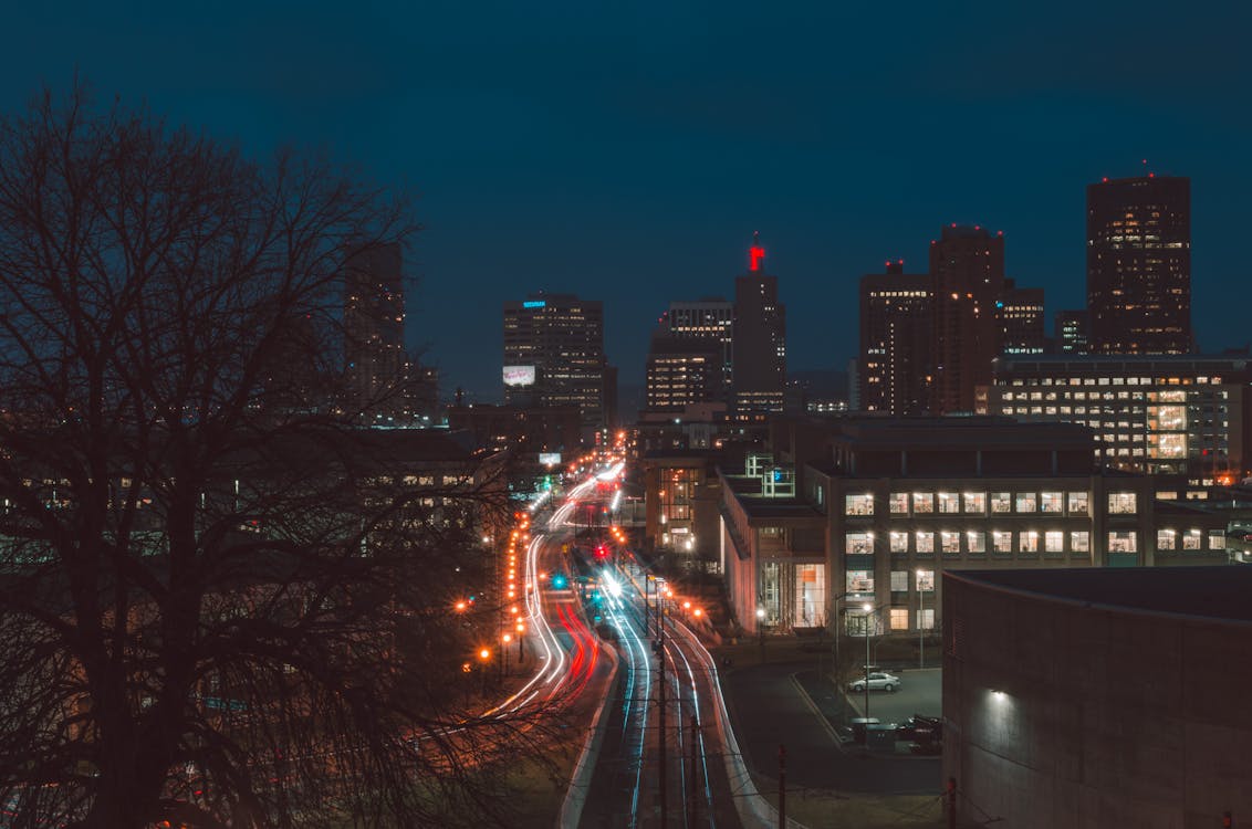 Gratis lagerfoto af aften, arkitektur, belyst