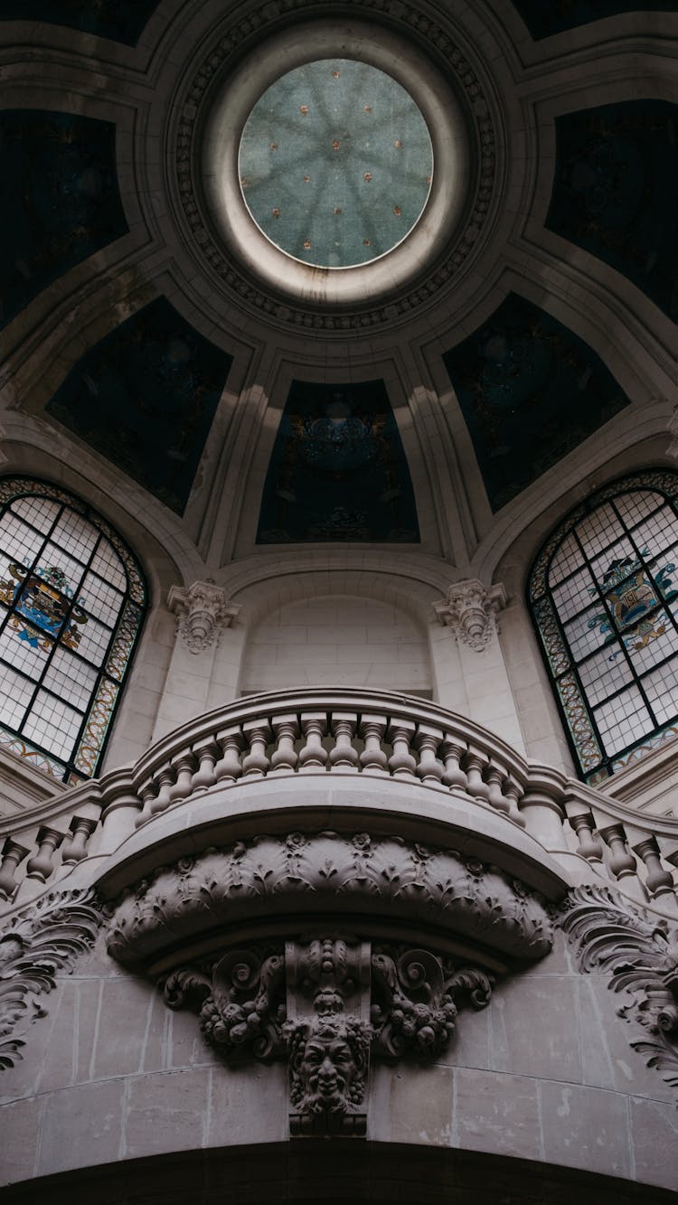 The Interior Of The Palais Des Beaux Arts In France