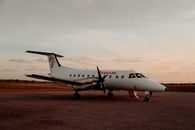 Close-up of an Airplane on the Tarmac