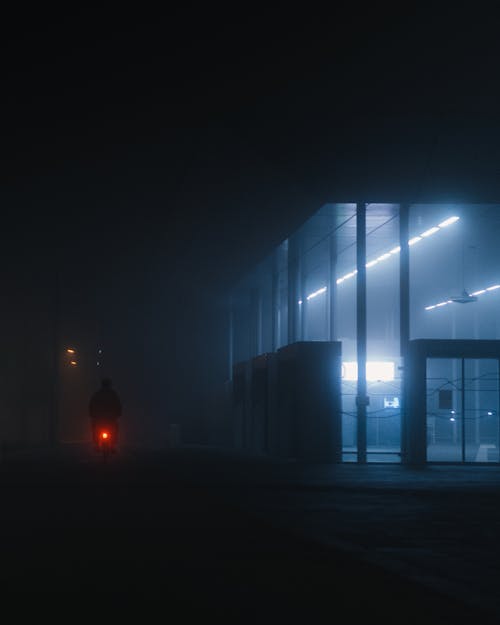 Photos gratuites de brouillard, individu, la nuit