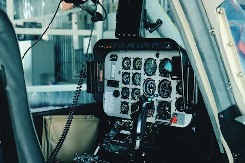 Gratis arkivbilde med cockpit, helikopter, interiør Arkivbilde