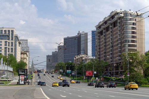 Free stock photo of buildings, cars, city Stock Photo