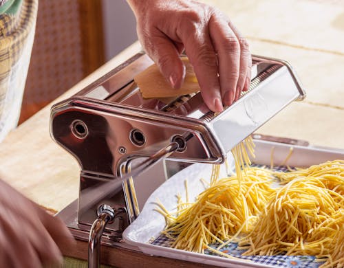 Making Pasta with Pasta Maker