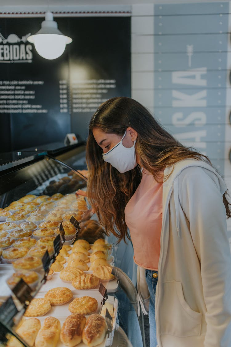 Woman In Bakery