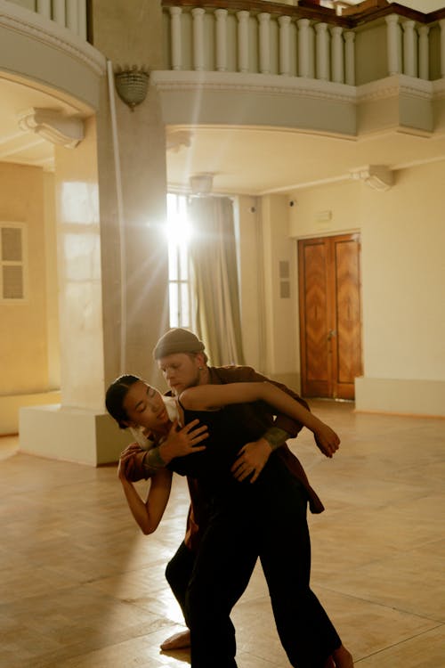 Free Photo of Man and Woman Dancing Stock Photo