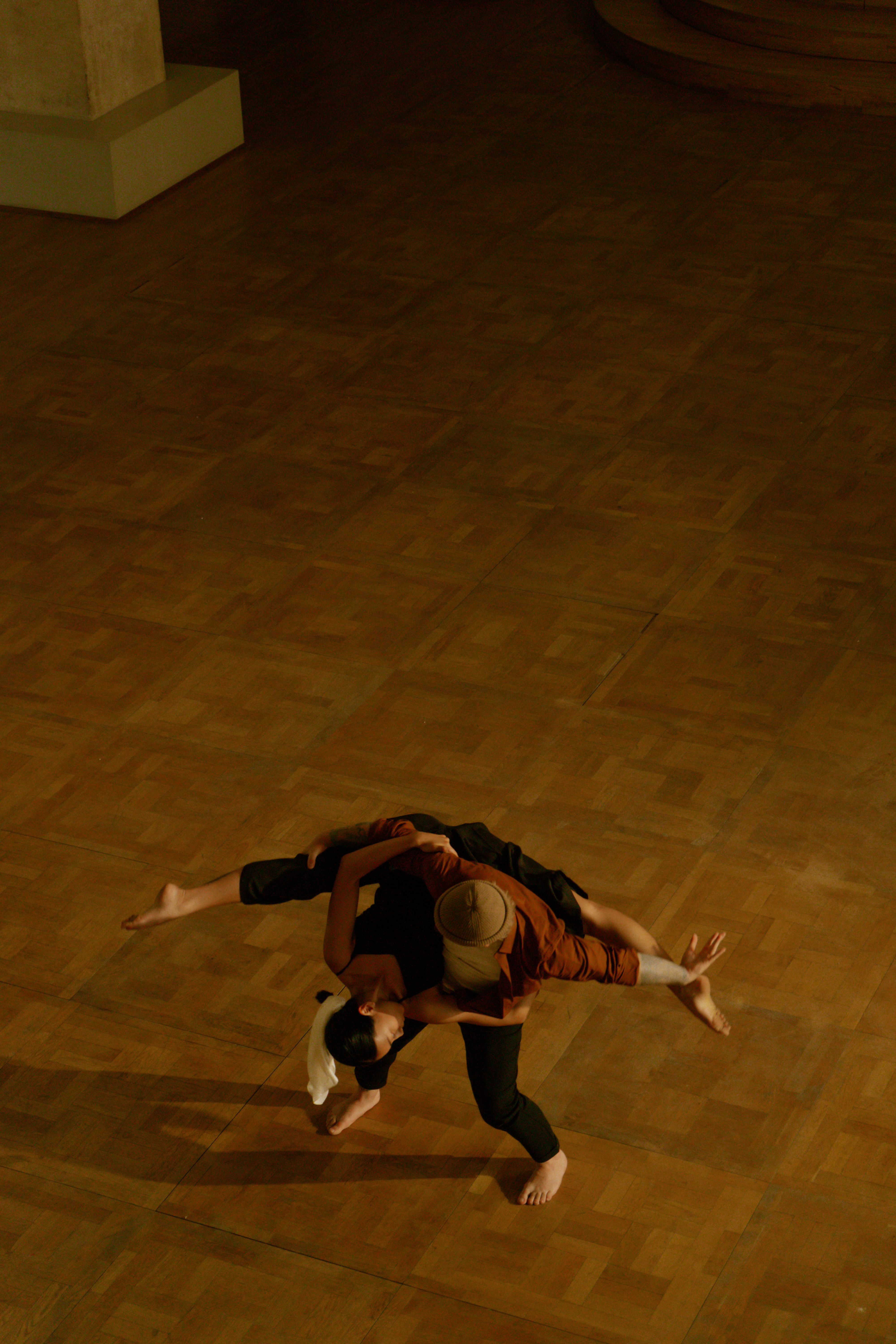 A Man Carrying a Woman Upside Down · Free Stock Photo