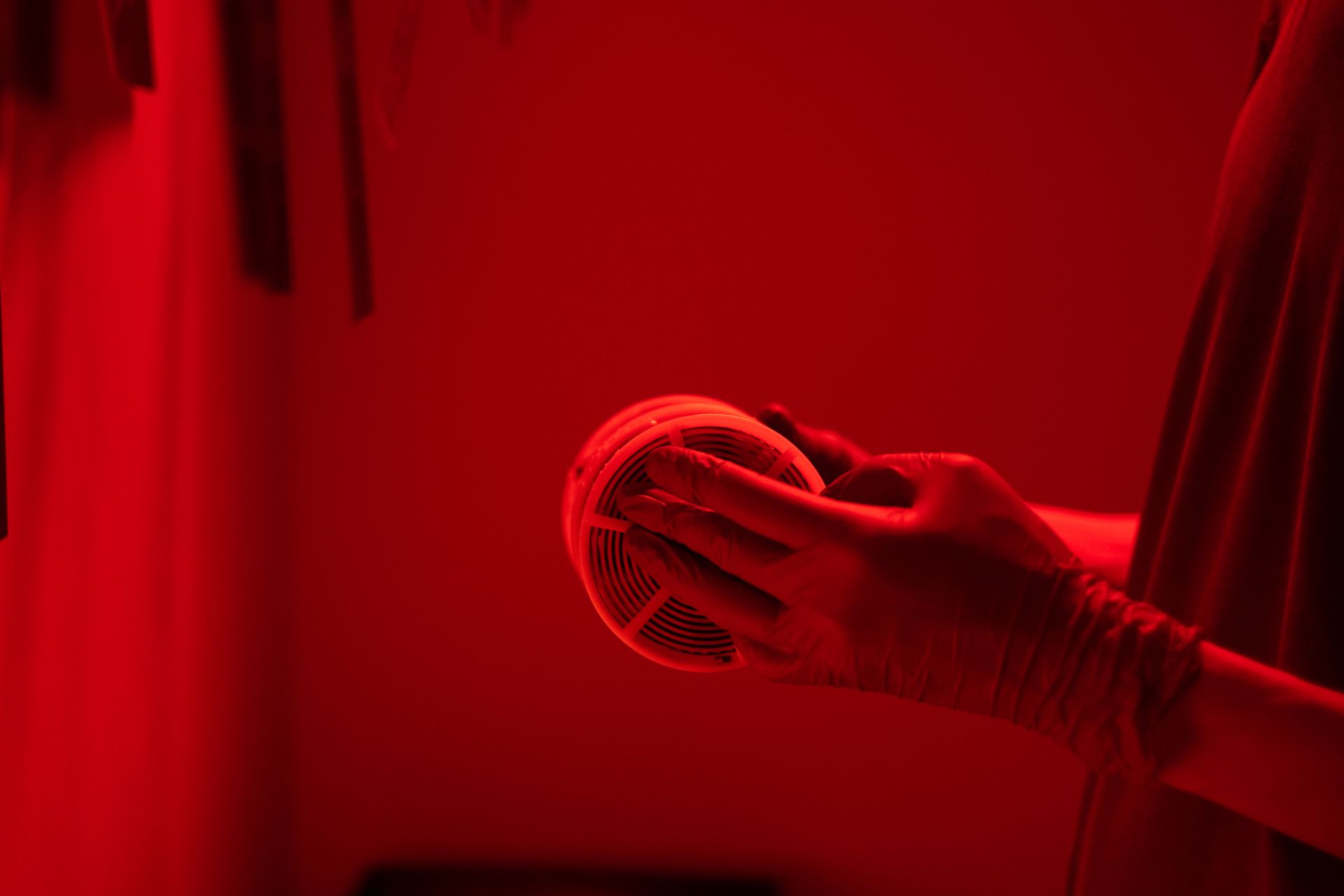 Film Reel Held in Hands