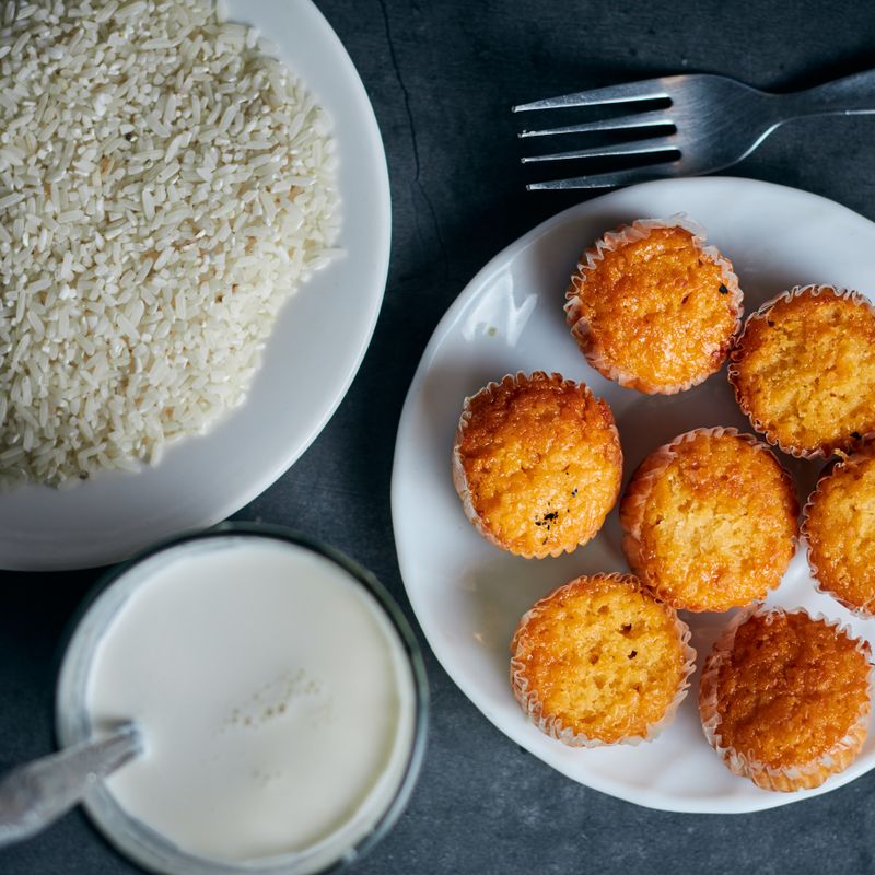 Turmeric Coconut Milk Muffins