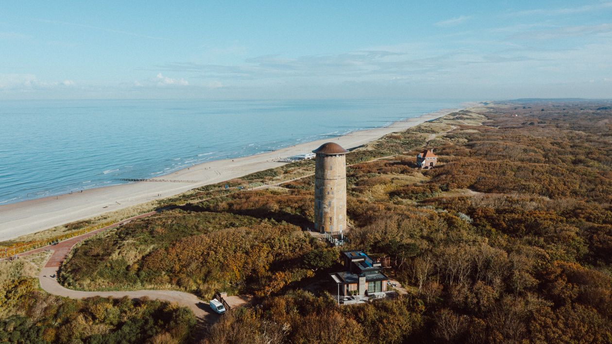 Domburg, overgang Watertoren West