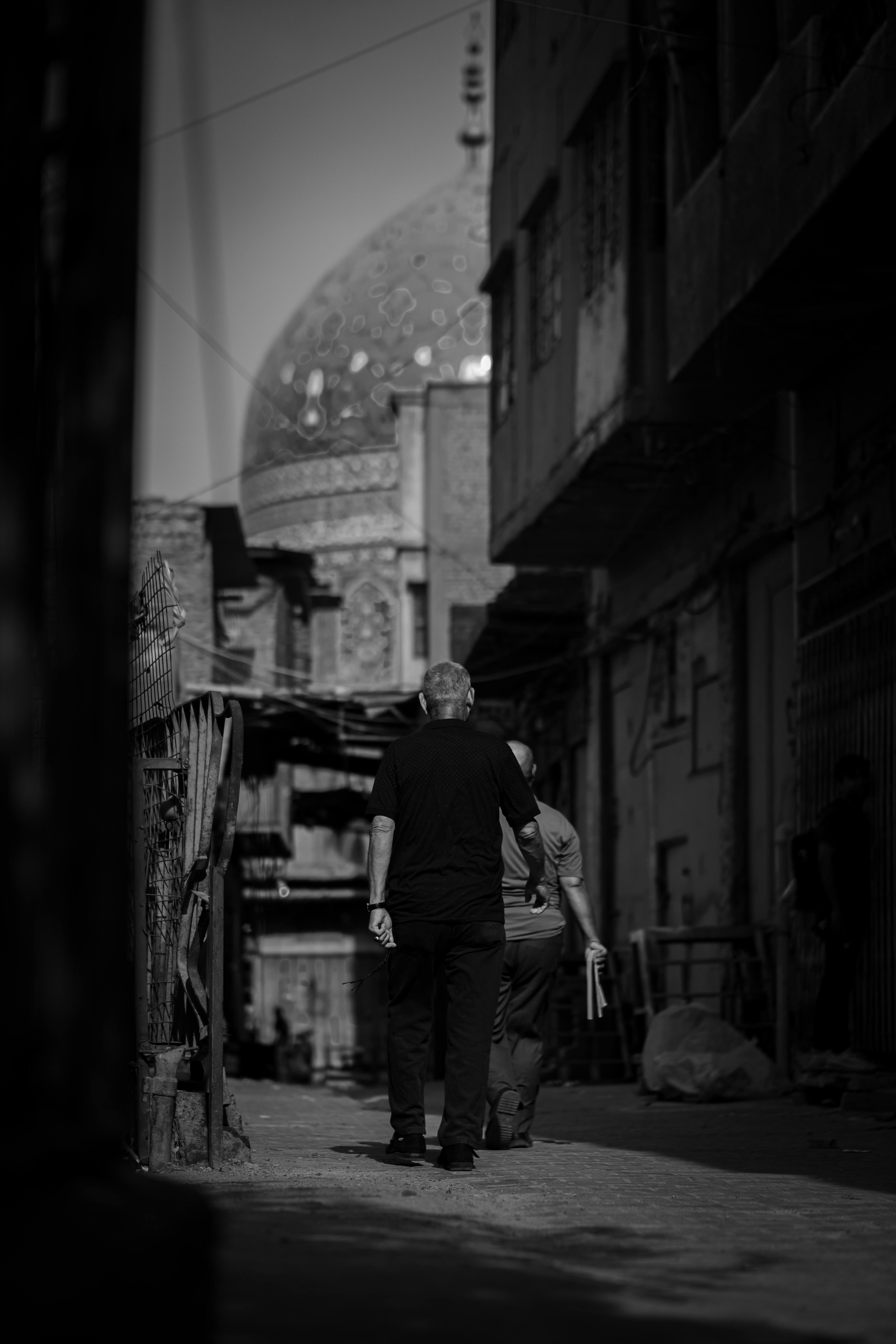 Person Walking on Street · Free Stock Photo