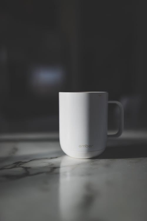 Ceramic Mug on Marble Surface