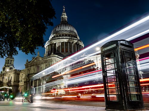 Time Lapse Photography of City Road during Night Time · Free Stock Photo