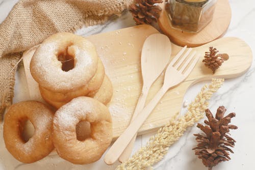 Gratis lagerfoto af bagværk, delikat, donuts