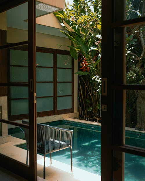 Doorway Towards the Swimming Pool