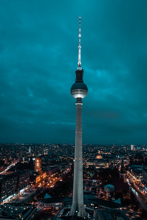 @户外, berliner fernsehturm, 五金 的 免费素材图片