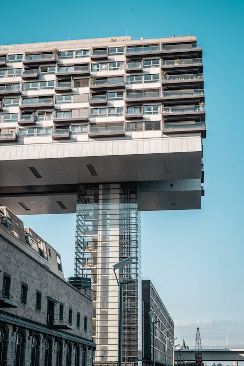 Modern Residential Building in the City 