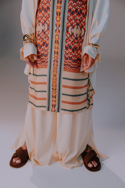 Person in Traditional Wear 