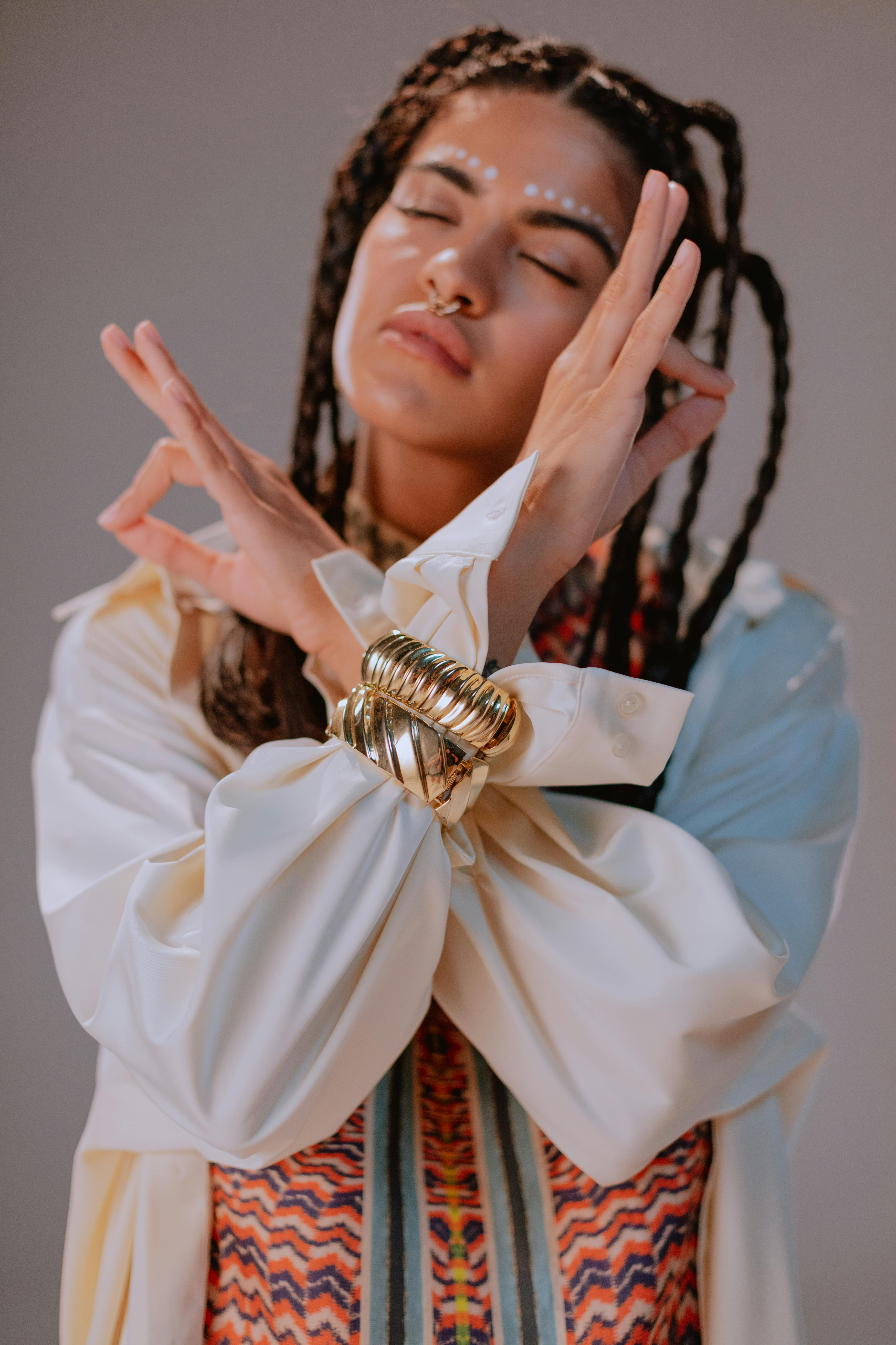 Free Woman in Traditional Wear Stock Photo