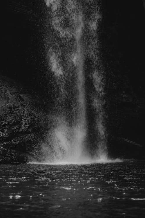免费 垂直拍摄, 水, 瀑布 的 免费素材图片 素材图片