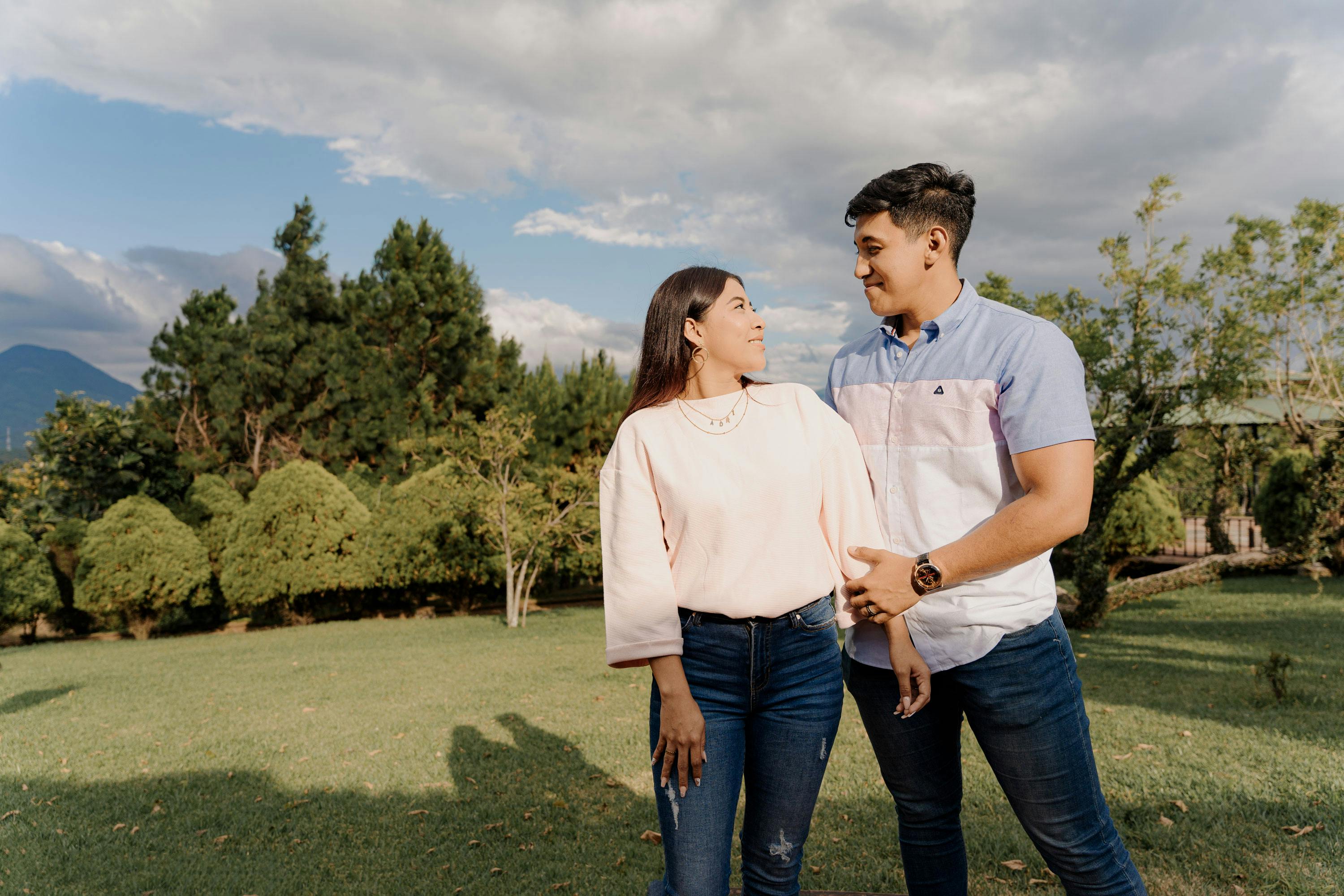 Close-Up Shot of a Couple Looking at Each Other · Free Stock Photo Close-Up Shot of a Couple Looking at Each Other · Free Stock Photo