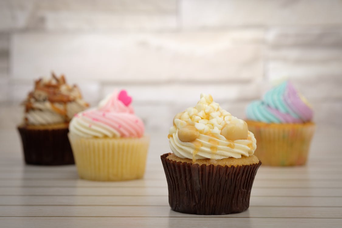 Free Photo of Cupcakes Stock Photo