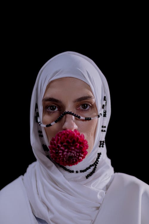 Kostnadsfri bild av blomma, hijab, konceptuell