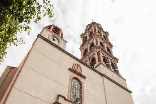 Free Low Angle Photograph of Chruch Stock Photo
