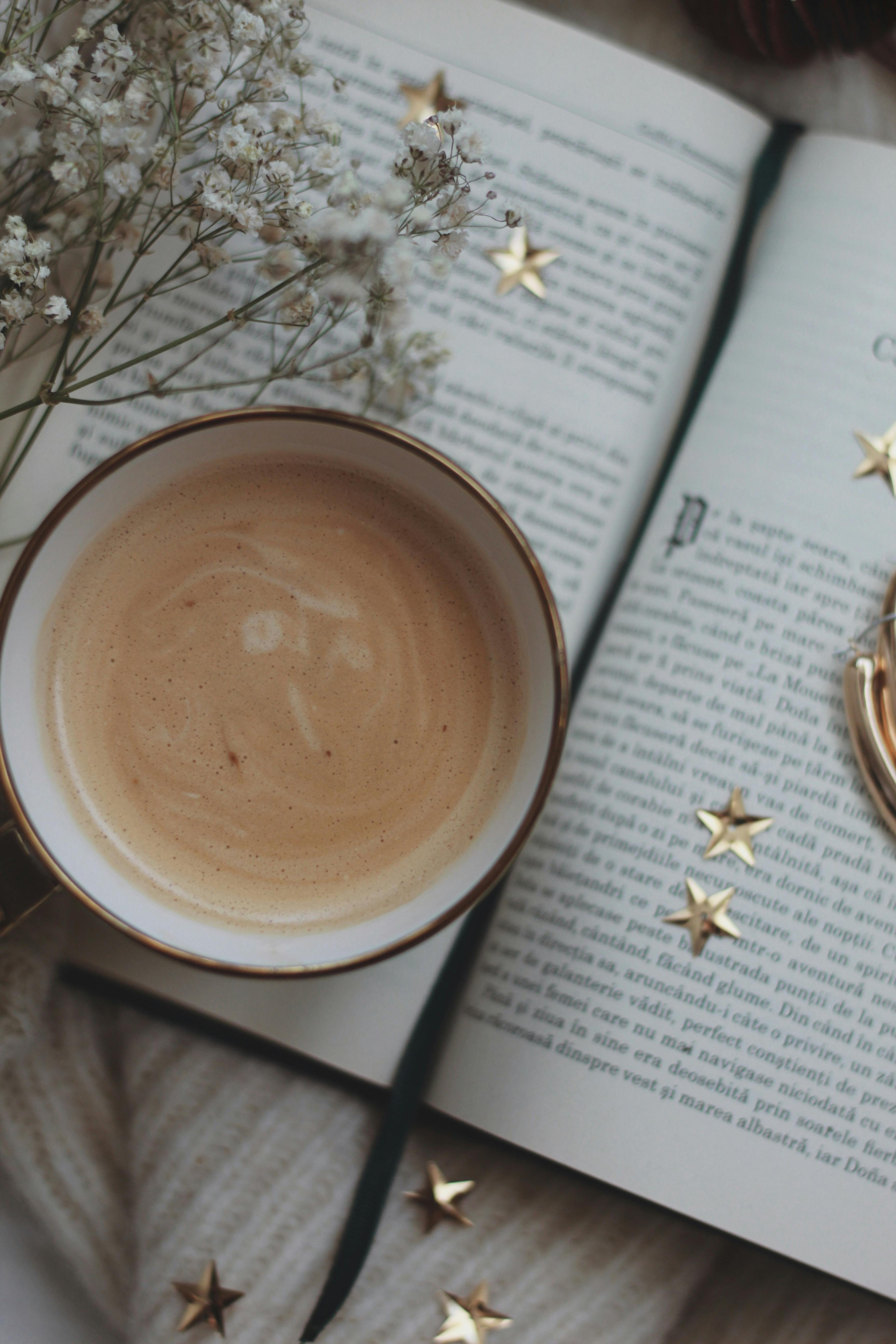 Coffee cup☕✨  Coffee and books, Aesthetic coffee, Coffee