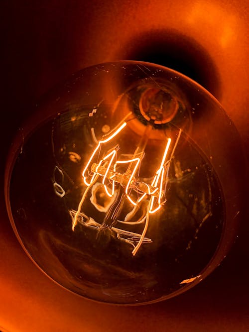 Close-up of a Light Bulb