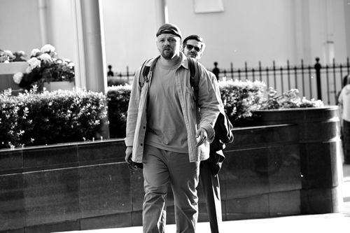Free stock photo of black and white, casual clothing, city Stock Photo